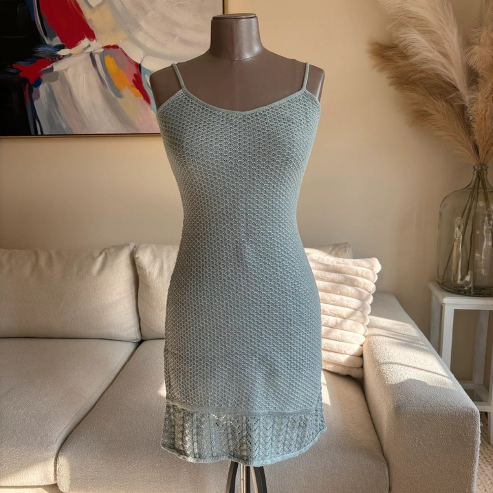 Y2K Midi Knit Dress